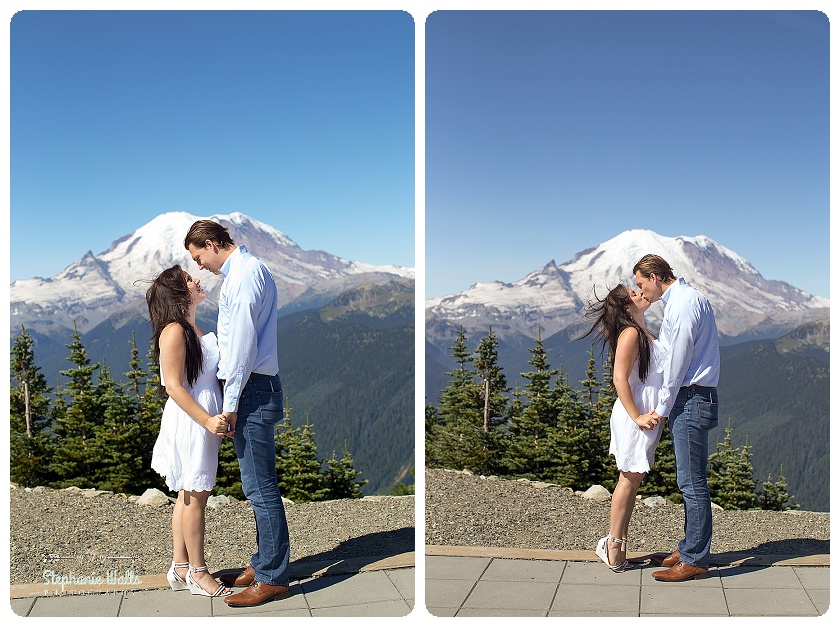 Crystal Mountain Resort Engagement | Enumclaw Engagement Photographer