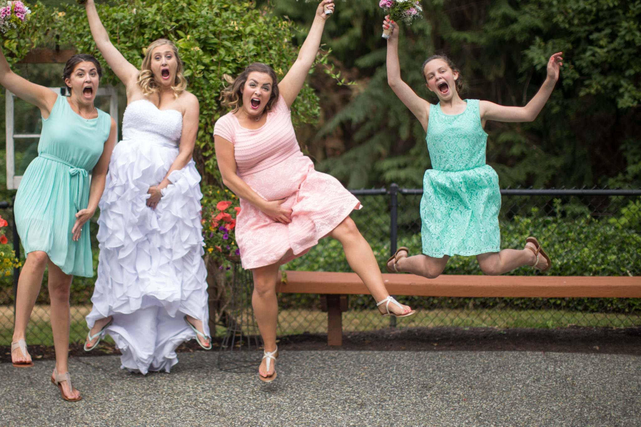 Cruz Bridesmaids 301 WOODINVILLE BACKYARD POOL WEDDING | WOODINVILLE WEDDING PHOTOGRAPHER