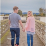 Anna and Conner's Windy Everett Marina Dock Engagement Session