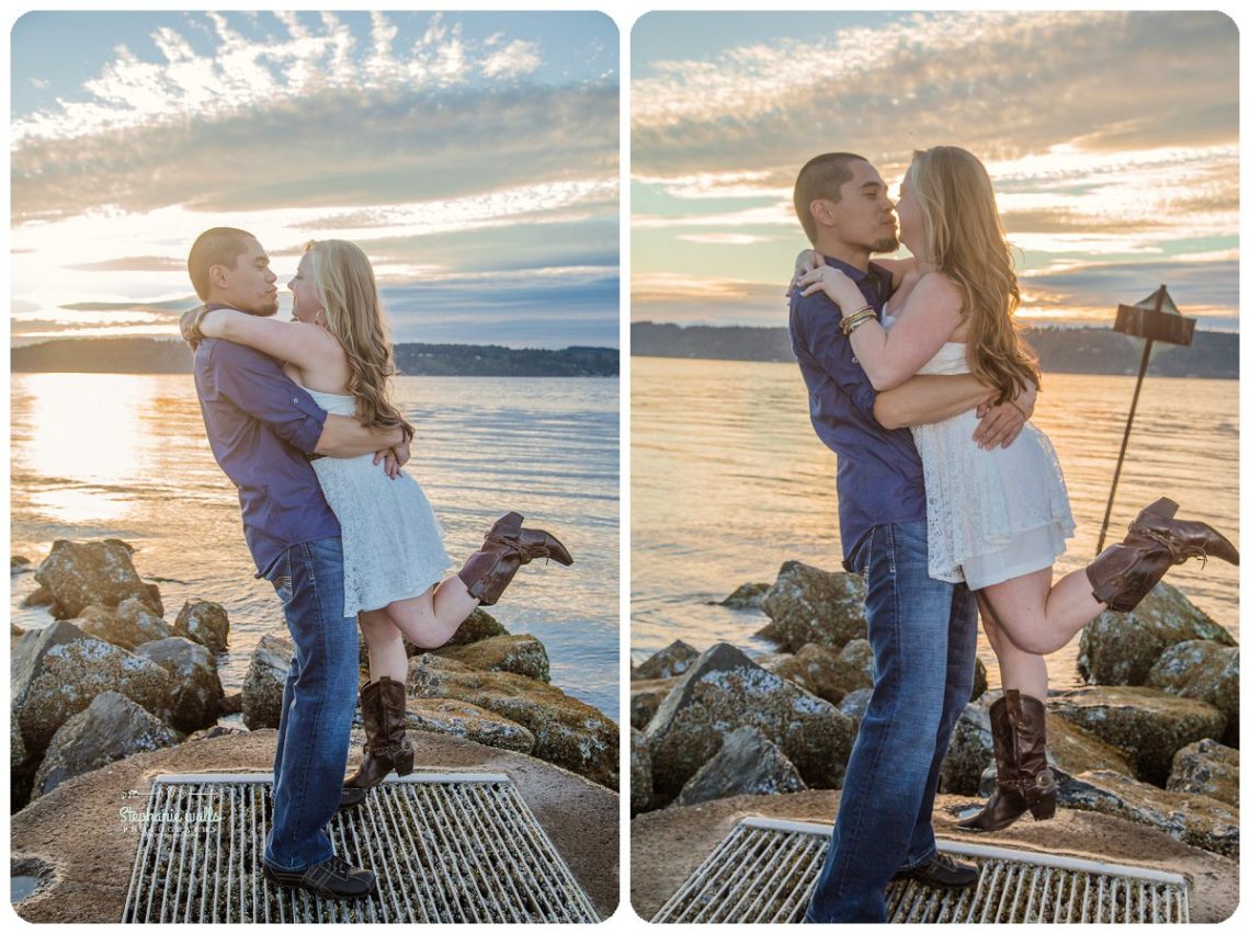 2017 01 20 0096 Sunset Engagement | Mukilteo Lighthouse Engagement Session