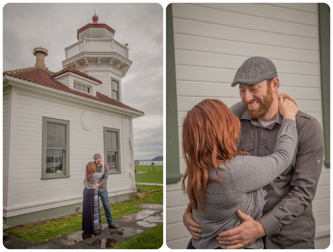 2017 02 06 0004 Sailing our love through blue skys | Mukilteo Lighthouse Engagement Session