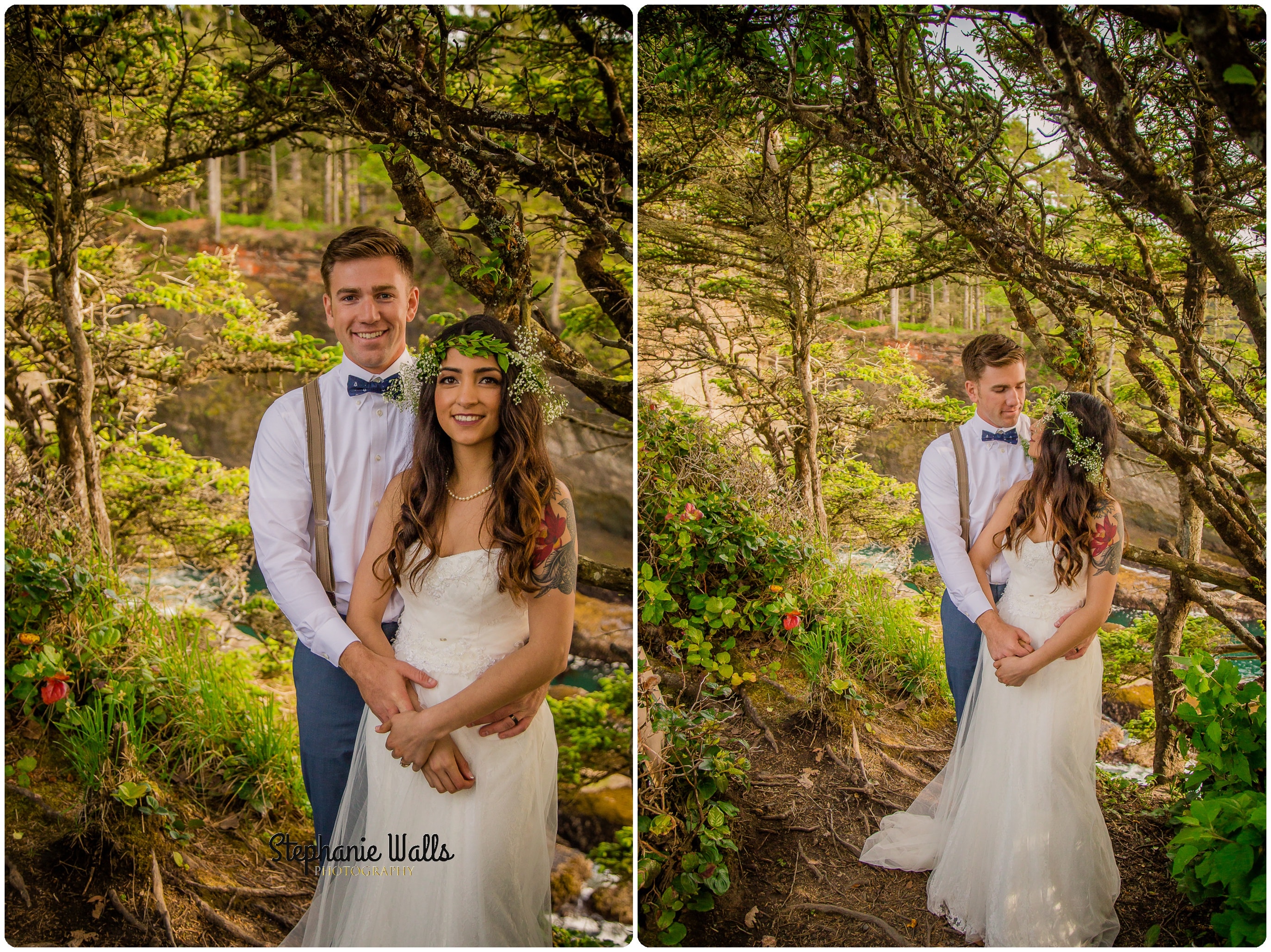 belfour 360 INTIMATE CLIFFSIDE ELOPEMENT | CAPE FLATTERY NEAH BAY | STEPHANIE WALLS PHOTOGRAPHY