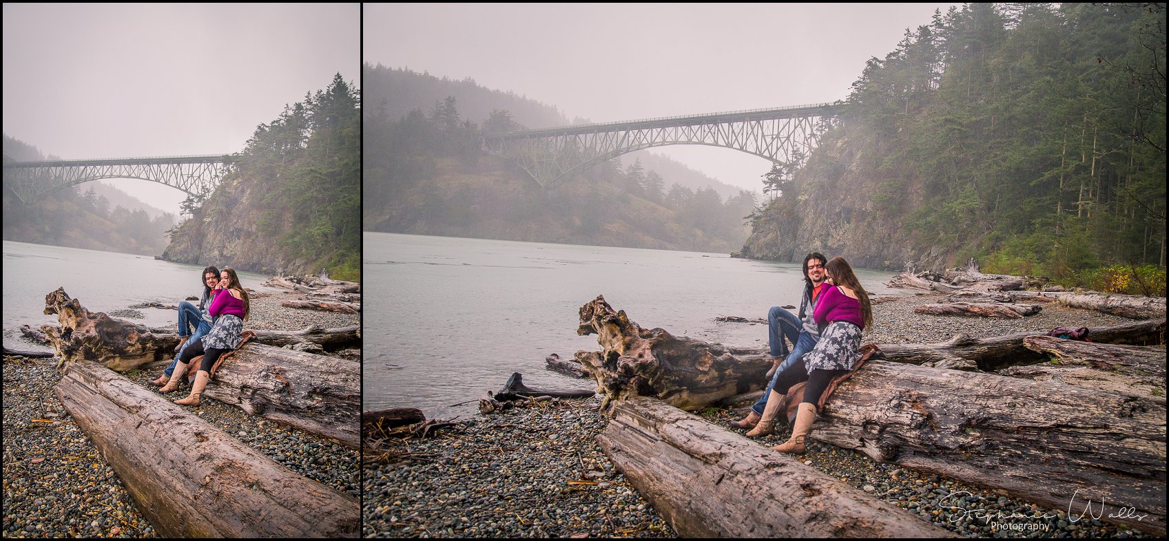 Foss 048 Engaged  Deception Pass Park   with Sarah and Erik