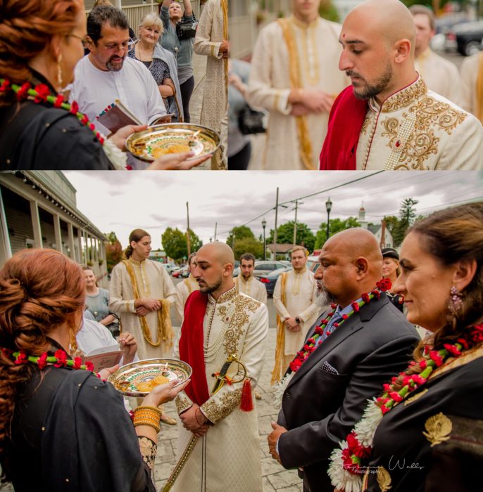 Kaushik 153 686x700 Snohomish Fusion Indian Wedding With Megan and Mo