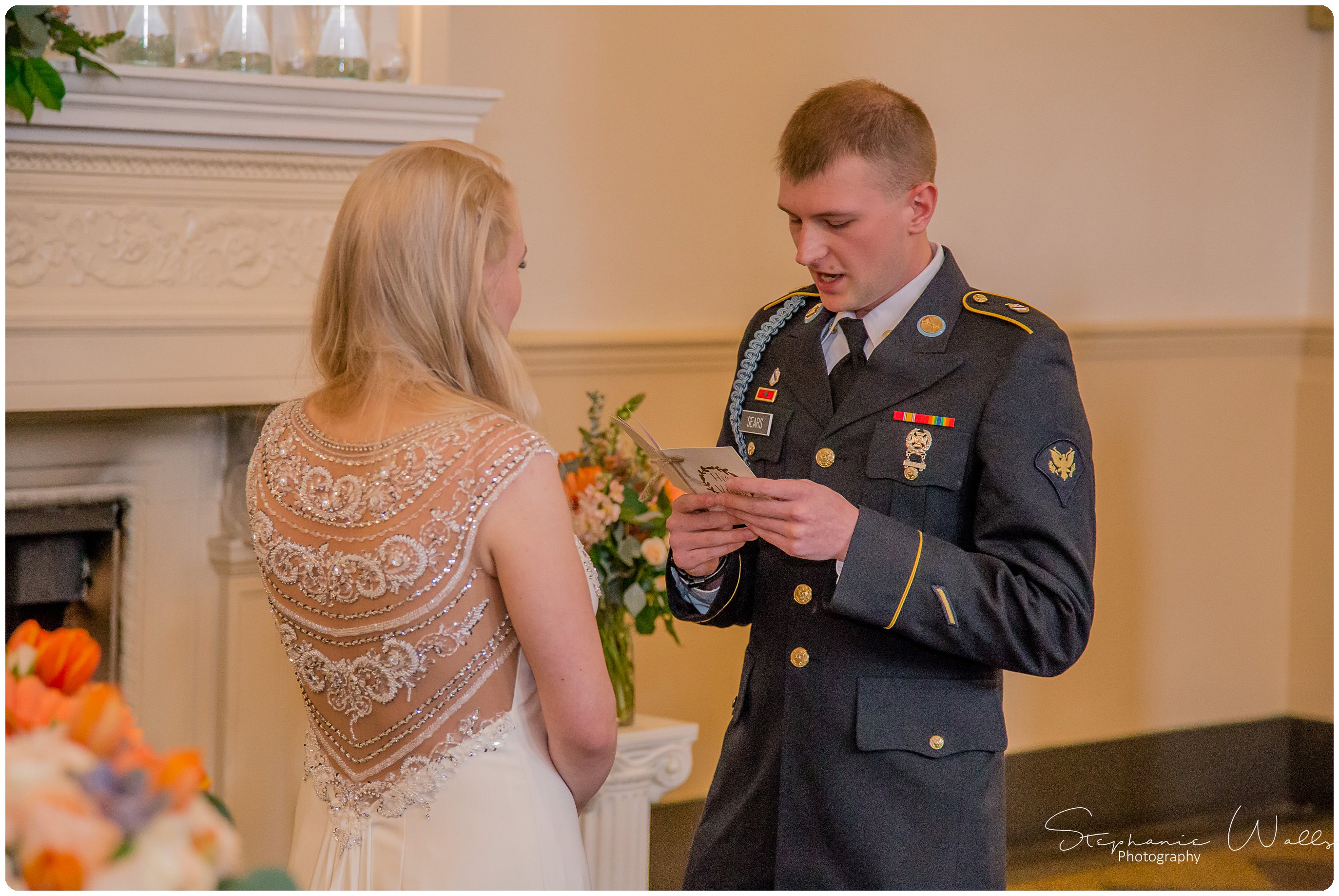 Sears Ceremony 145 The Hero & The Starlet | Monte Cristo Ballroom | Stephanie Walls Photography Weddings