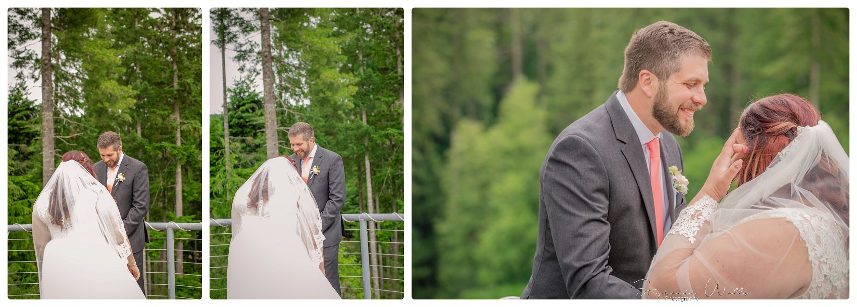 1st look Bridals 023 Gold Mountain Golf Course Wedding With Jenn and Rob