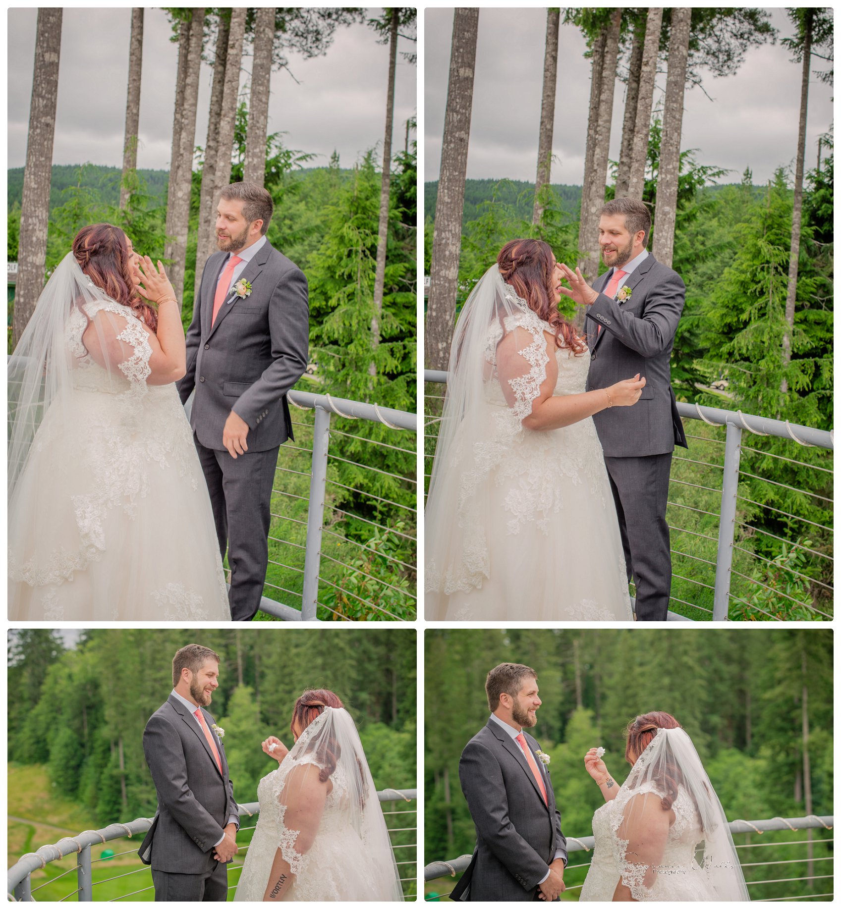 1st look Bridals 049 Gold Mountain Golf Course Wedding With Jenn and Rob
