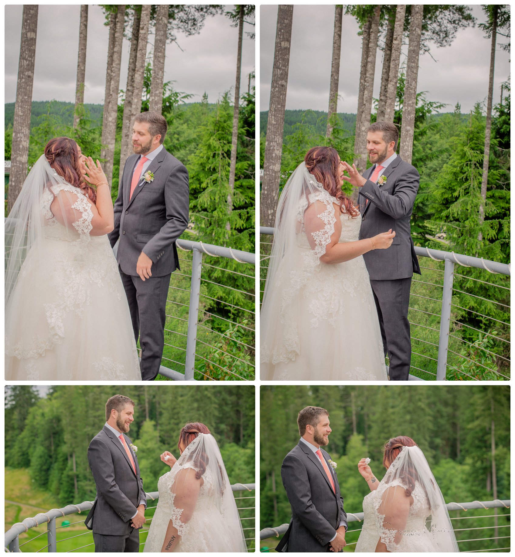 Gold Mountain Golf Course Wedding With Jenn and Rob 1st look Bridals 049 Gold Mountain Golf Course Wedding With Jenn and Rob