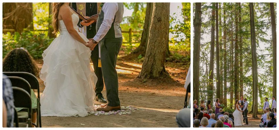 Ceremony 168 950x444 Skys the Limit | Kitsap Memorial State Park | Kitsap Wedding Photographer