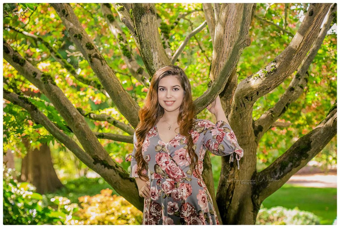 Elizabeth Co2019 | Evergreen Arboretum & Gardens | Mariner High School Senior Photographer