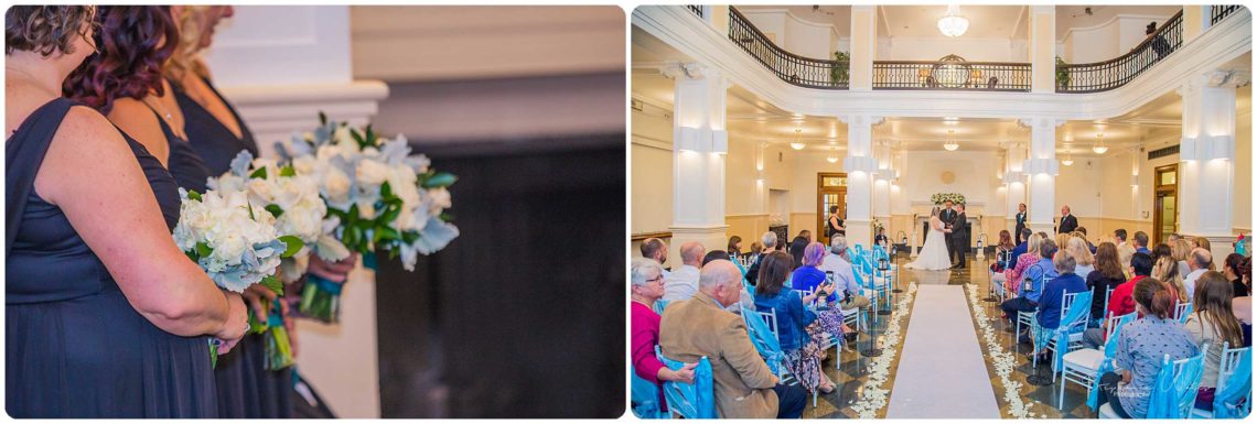 Ceremony 123 Black & Teal | Monte Cristo Ballroom Wedding | Everett Wedding Photographer