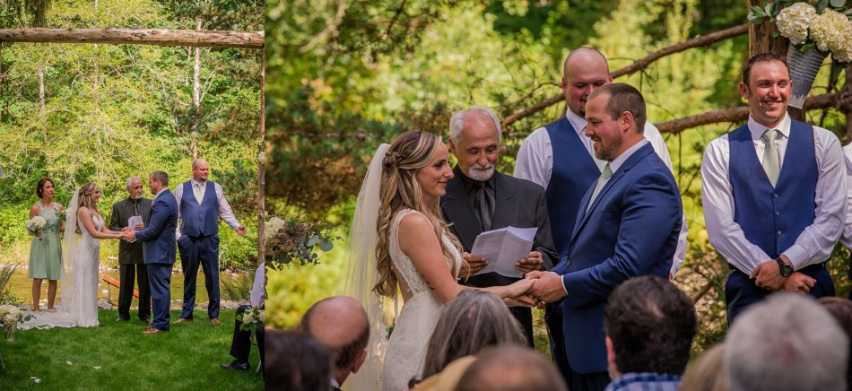 Ceremony 124 950x436 River Valley Oasis Wedding of Gina and Will