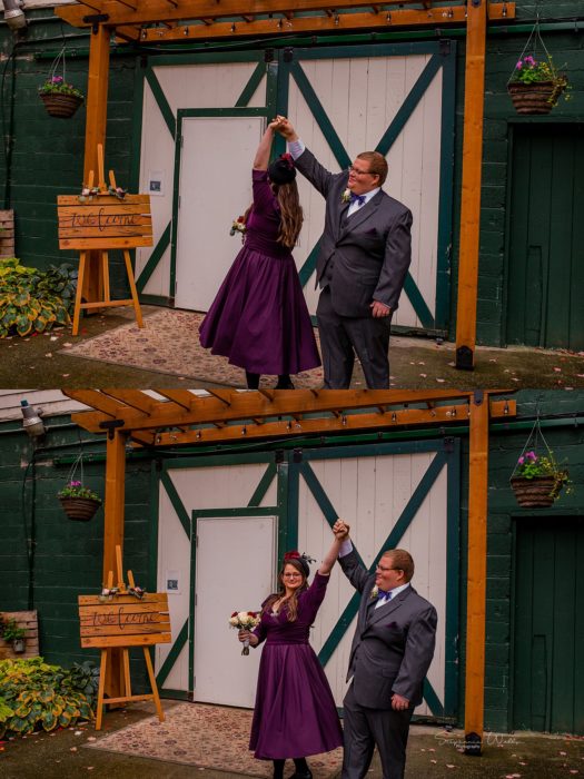 Stephanie Walls Photography 0272 525x700 Barn at Holly Farms Elopement of Kimberly and Mike