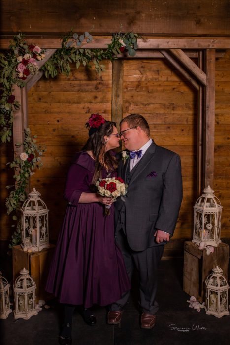 Stephanie Walls Photography 0275 467x700 Barn at Holly Farms Elopement of Kimberly and Mike