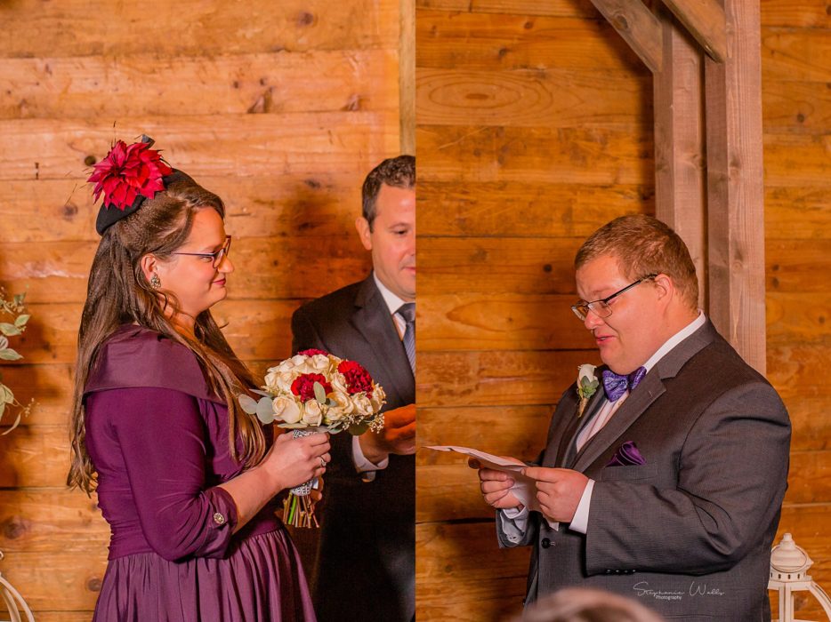 Stephanie Walls Photography 0289 934x700 Barn at Holly Farms Elopement of Kimberly and Mike