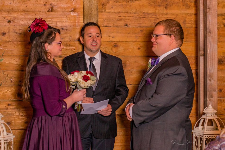 Stephanie Walls Photography 0291 950x634 Barn at Holly Farms Elopement of Kimberly and Mike