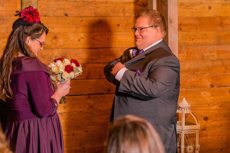 Stephanie Walls Photography 0292 950x633 Barn at Holly Farms Elopement of Kimberly and Mike