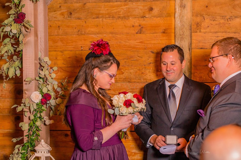 Stephanie Walls Photography 0293 950x633 Barn at Holly Farms Elopement of Kimberly and Mike