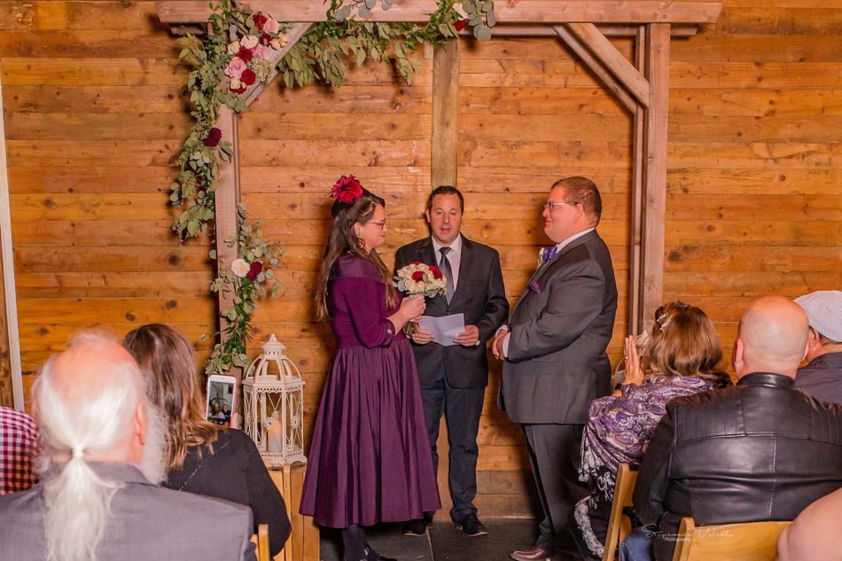 Stephanie Walls Photography 0294 950x633 Barn at Holly Farms Elopement of Kimberly and Mike