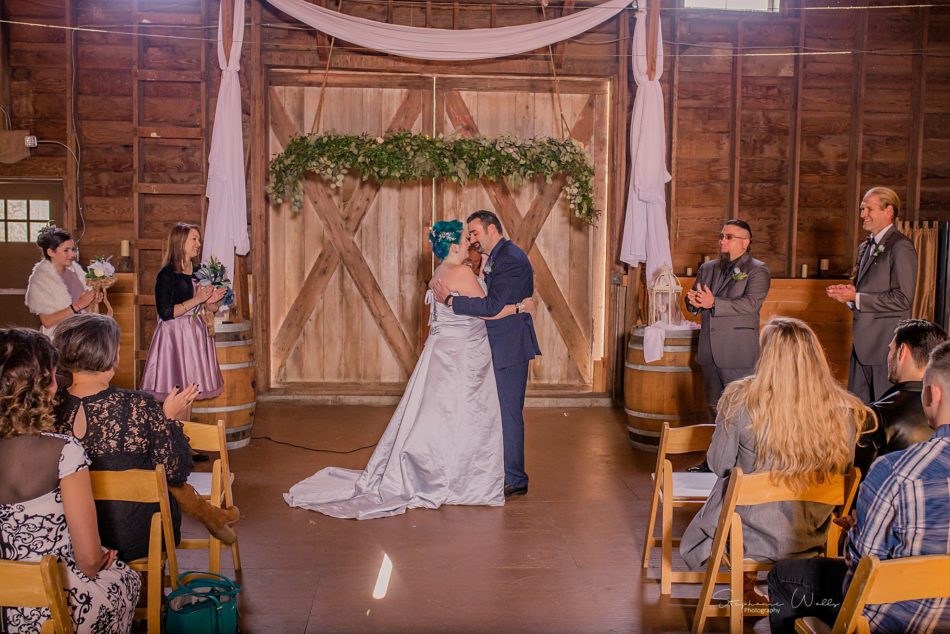 Stephanie Walls Photography 0355 1 950x634 Solstice Barn at Holly Farms Elopement of Ashley and Jordan