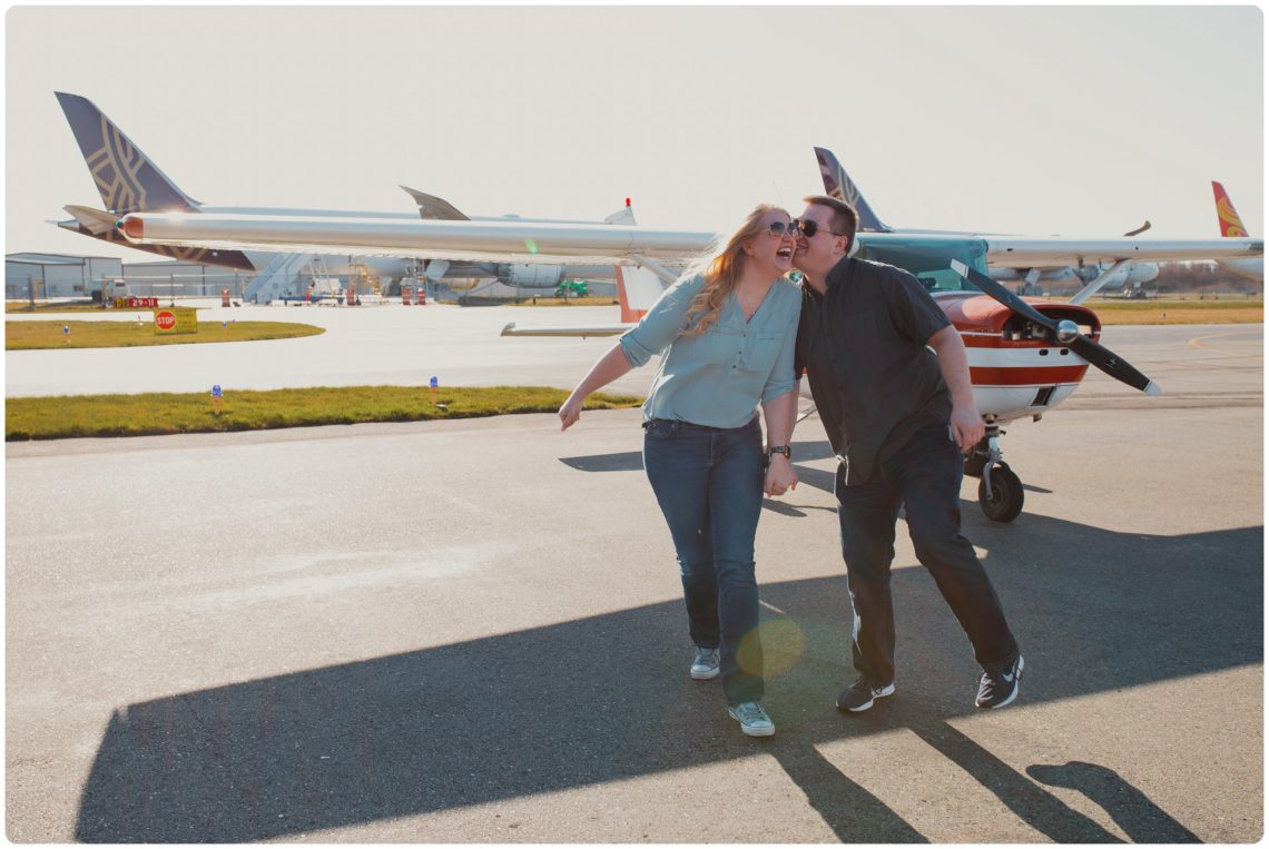 Stephanie Walls Photography 1015 scaled Paine Field  Edmonds Beach Engagement | Laura and Evan