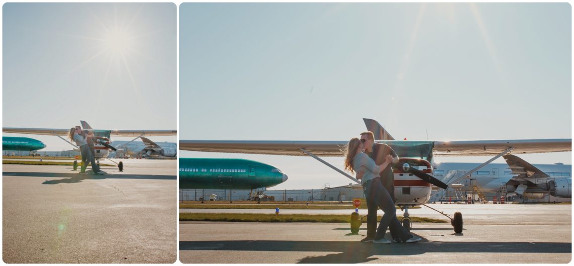 Stephanie Walls Photography 1018 scaled Paine Field  Edmonds Beach Engagement | Laura and Evan