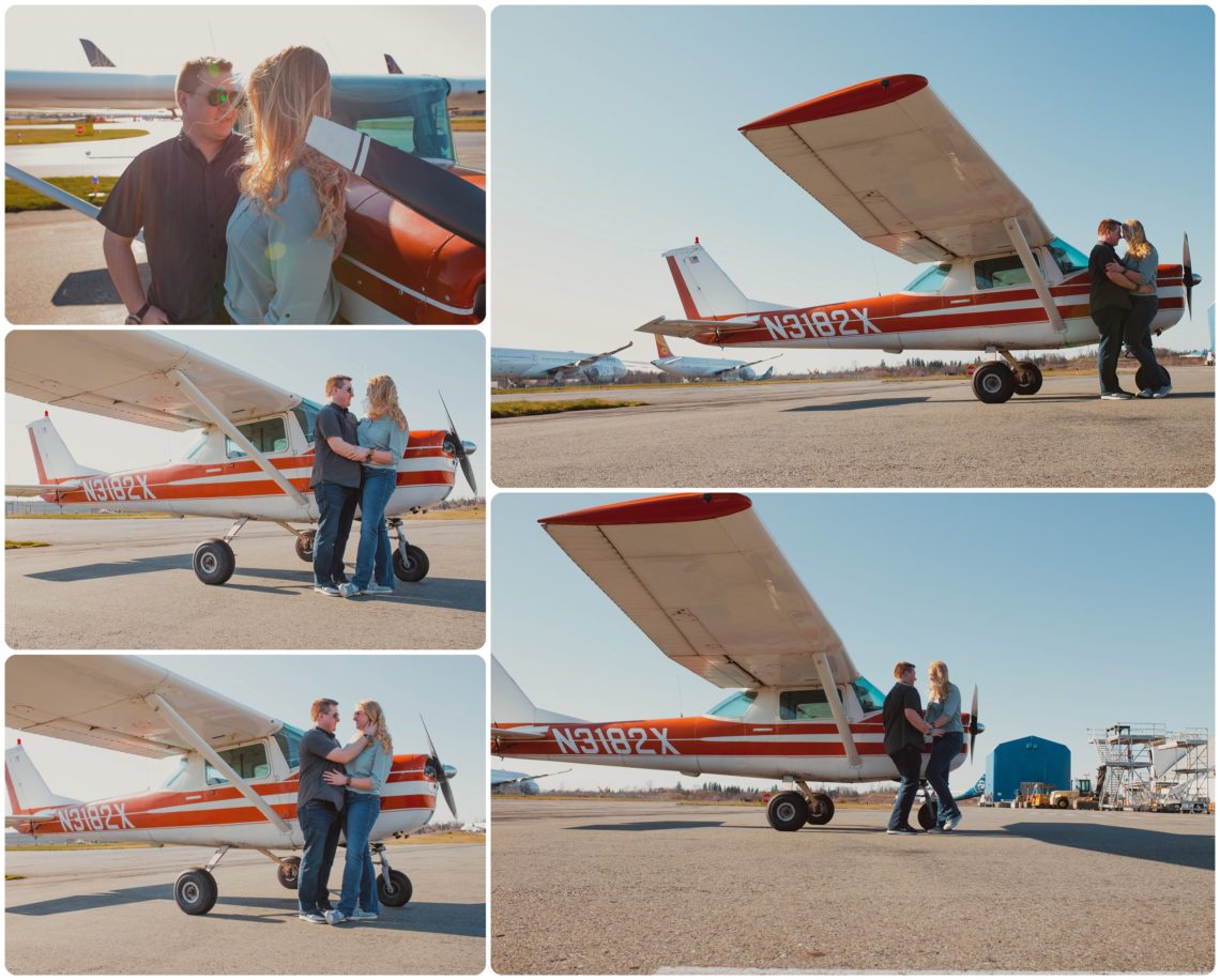 Stephanie Walls Photography 1019 scaled Paine Field  Edmonds Beach Engagement | Laura and Evan