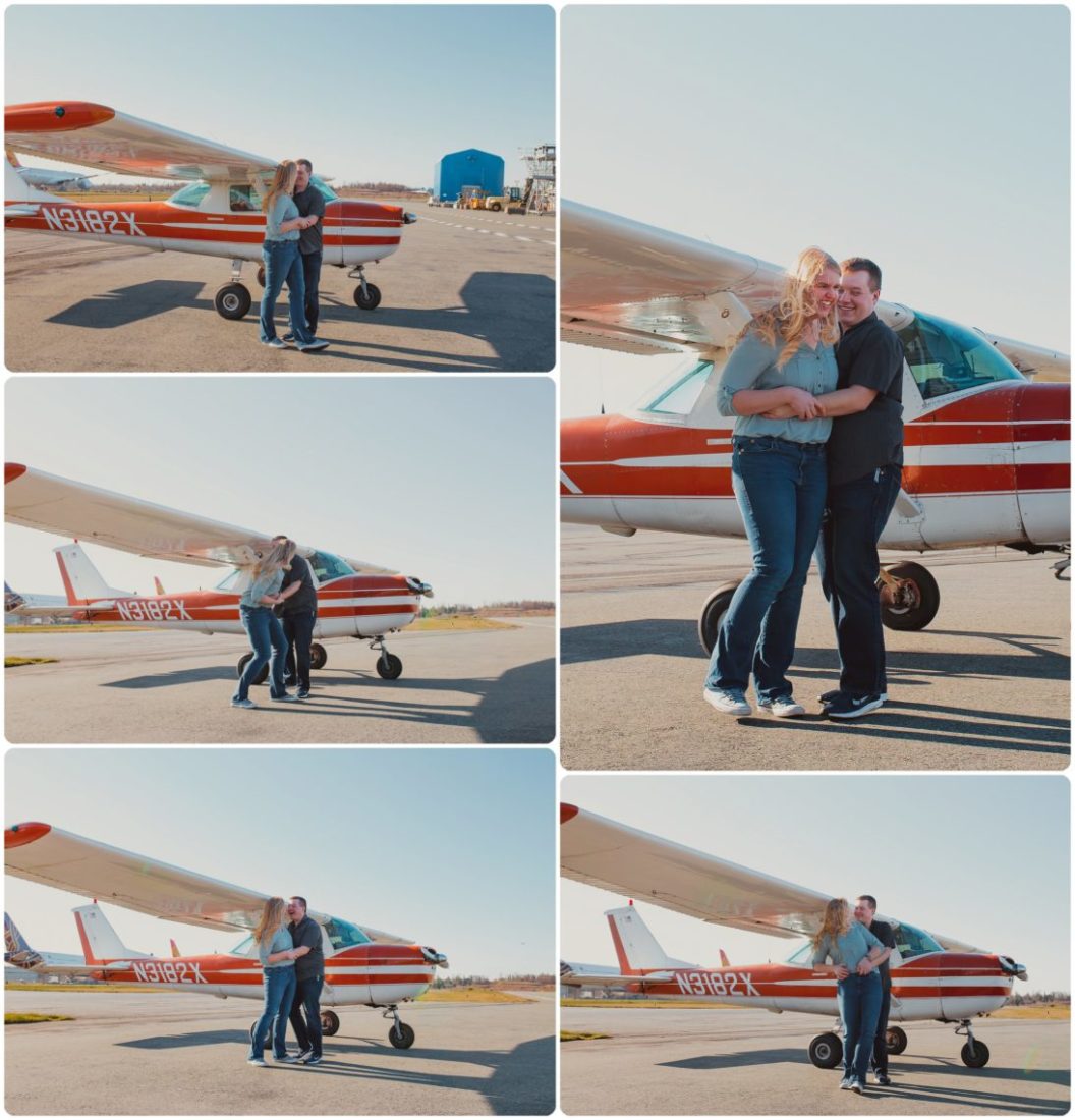 Stephanie Walls Photography 1024 scaled Paine Field  Edmonds Beach Engagement | Laura and Evan