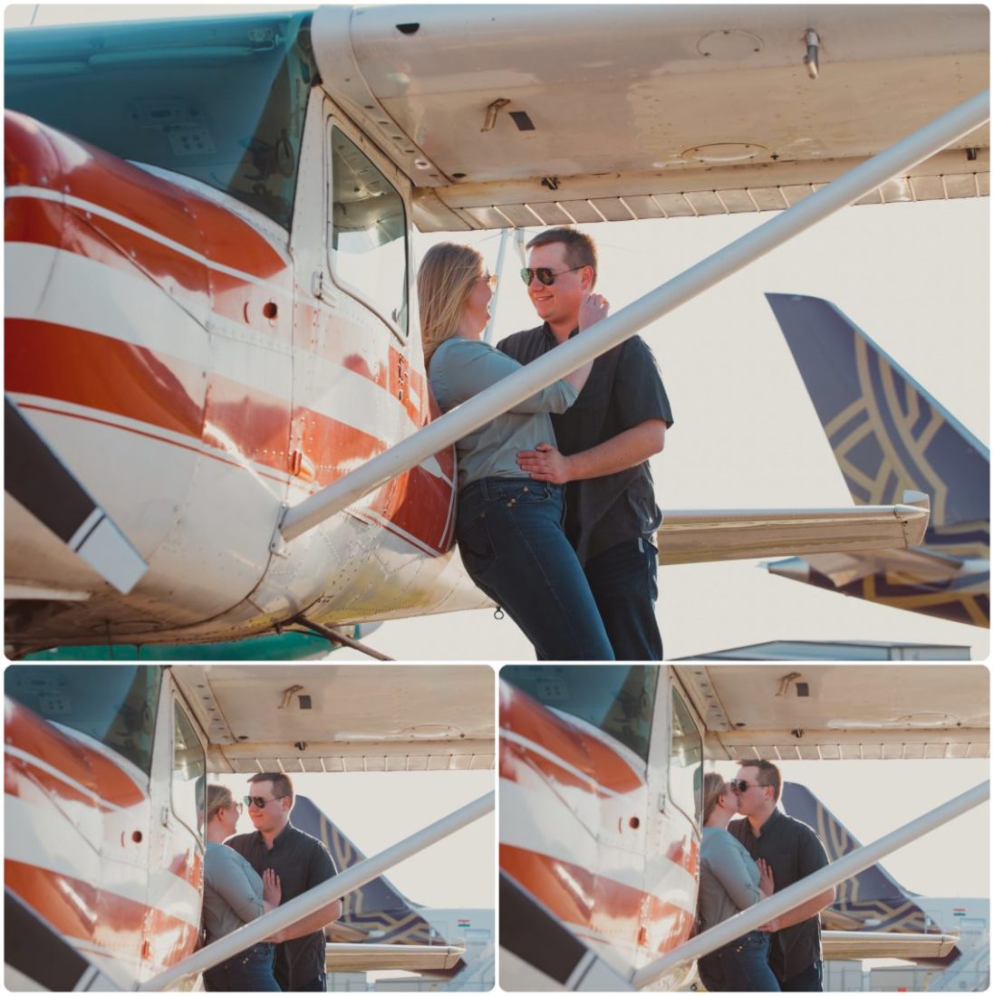 Stephanie Walls Photography 1026 scaled Paine Field  Edmonds Beach Engagement | Laura and Evan