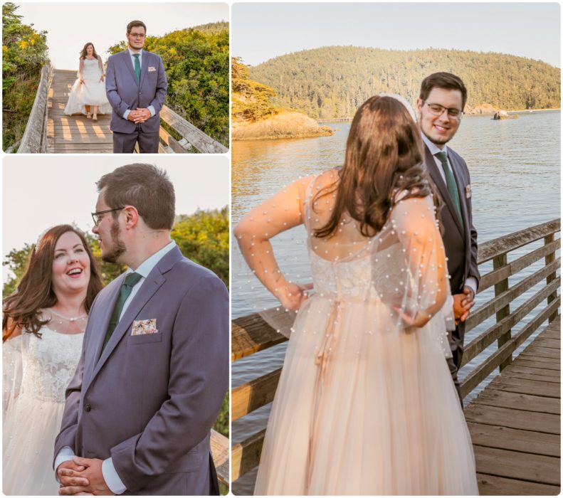 Stephanie Walls Photography 1167 791x700 Summer Deception Pass Elopement at Rosario Beach | Jacinda & Trevor