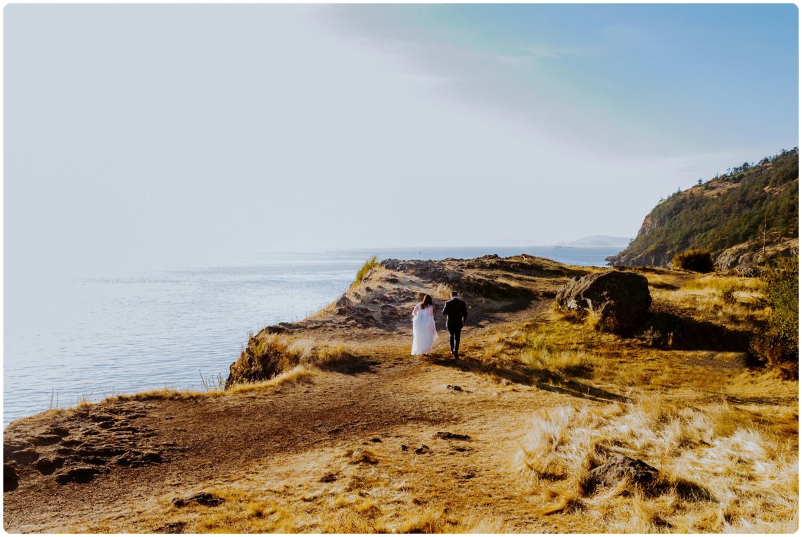 Stephanie Walls Photography 1177 scaled Summer Deception Pass Elopement at Rosario Beach | Jacinda & Trevor