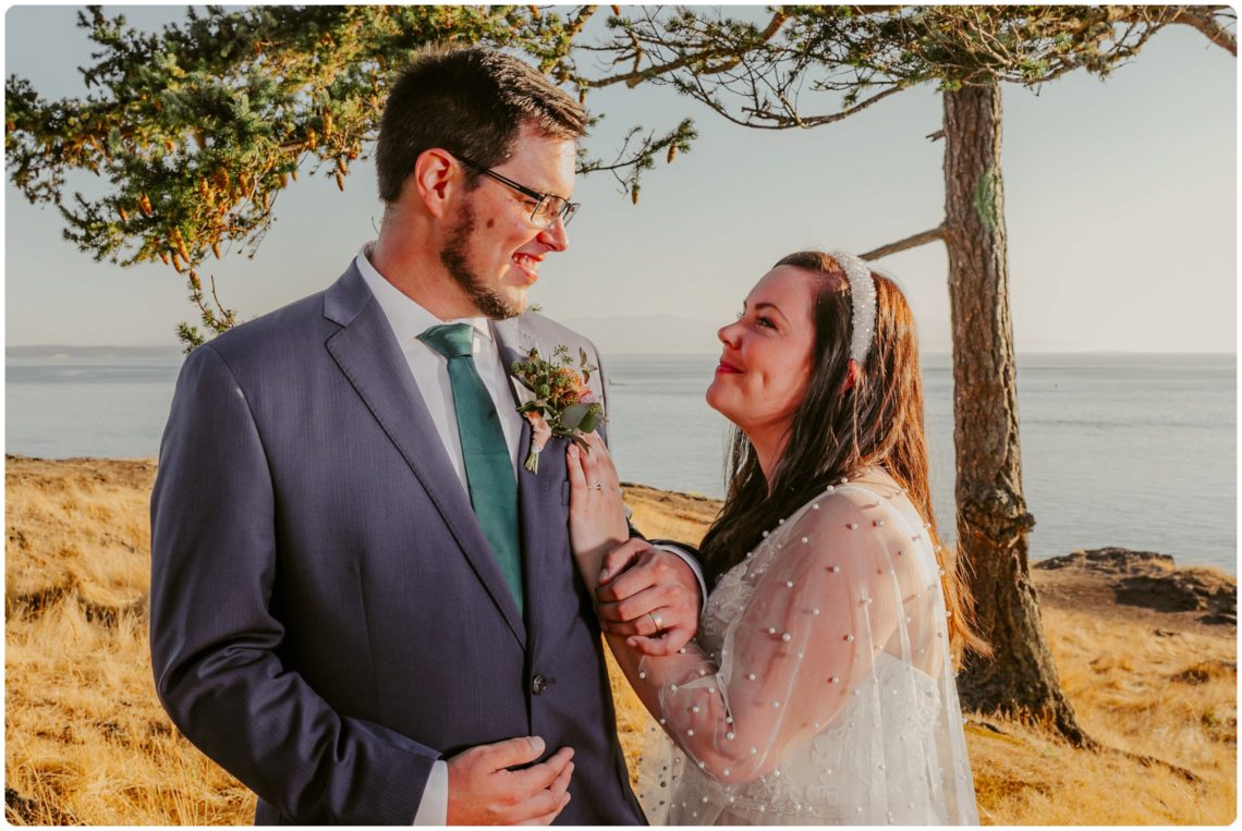 Stephanie Walls Photography 1181 scaled Summer Deception Pass Elopement at Rosario Beach | Jacinda & Trevor