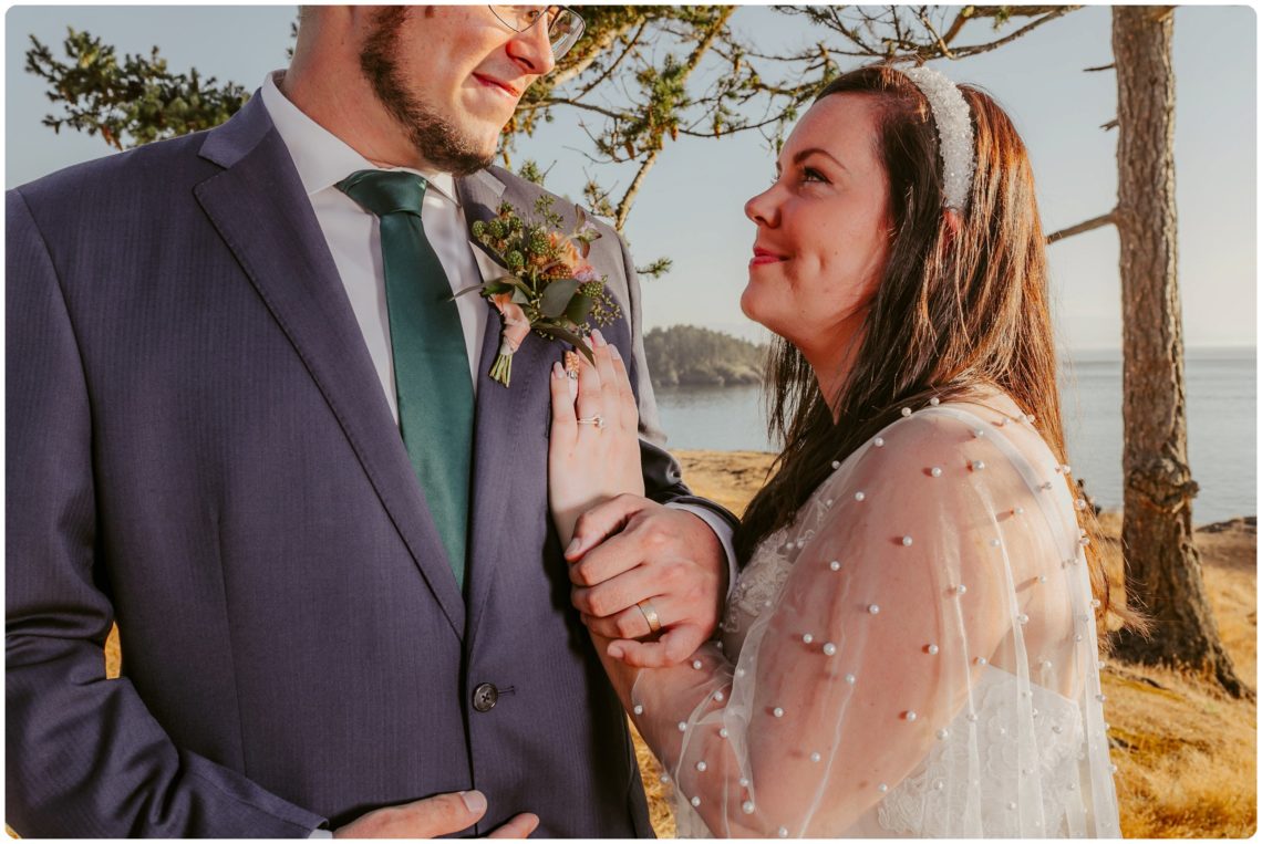 Stephanie Walls Photography 1183 scaled Summer Deception Pass Elopement at Rosario Beach | Jacinda & Trevor