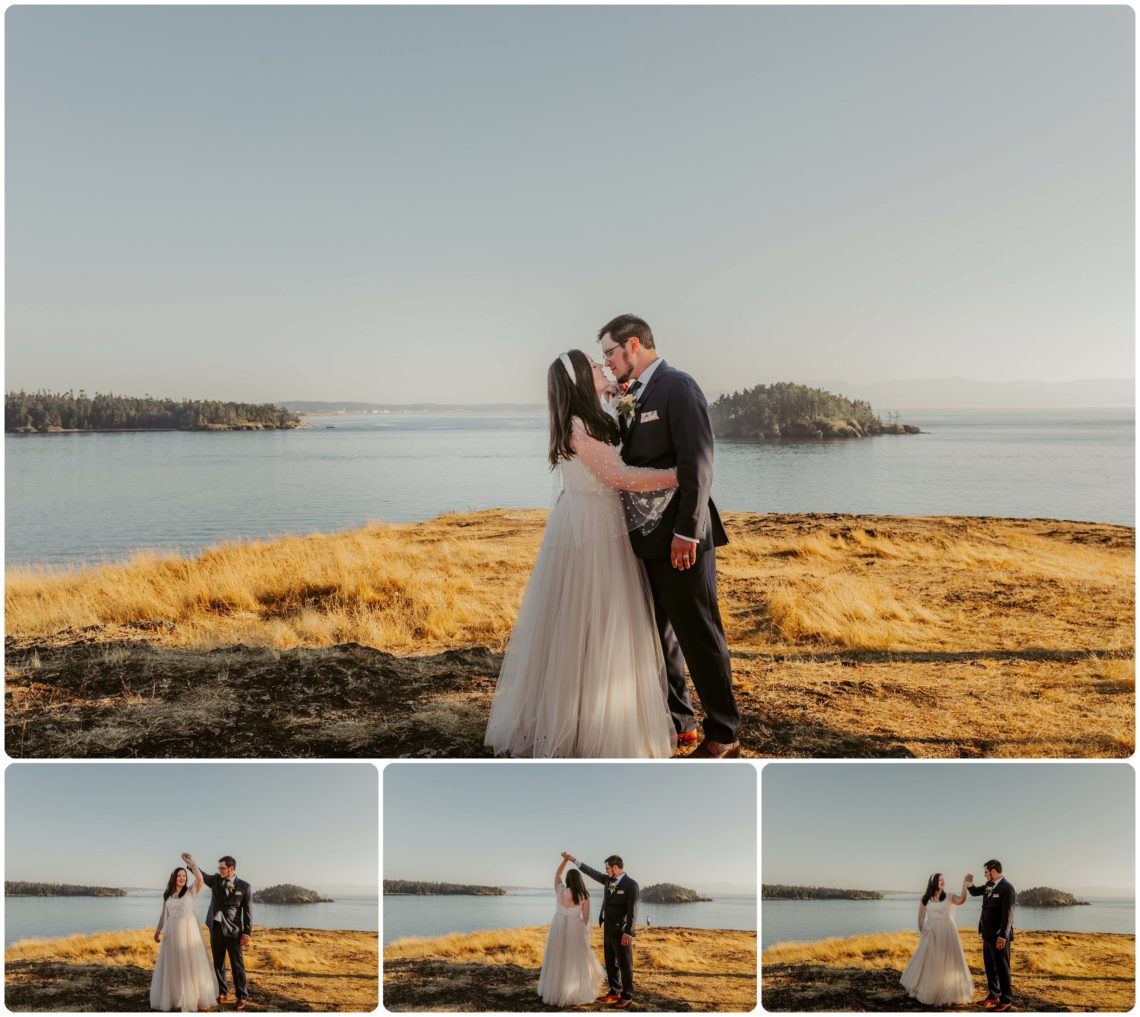 Stephanie Walls Photography 1185 scaled Summer Deception Pass Elopement at Rosario Beach | Jacinda & Trevor