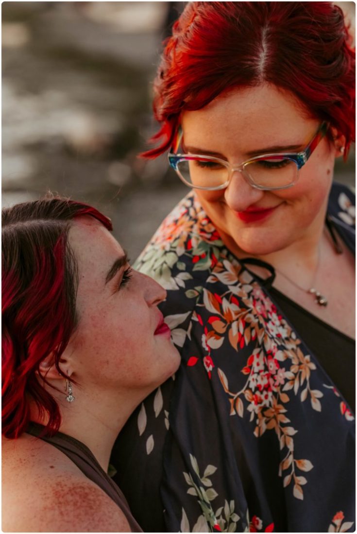 Stephanie Walls Photography 1259 scaled Edmonds Beach Park Engagement Session with Kristy and Kat