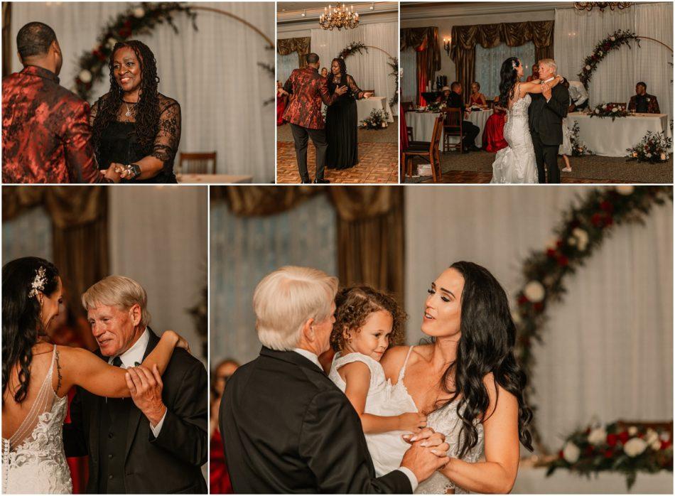 1st Dances Bouquet Toss 053 950x698 Laurel Place Seattle Wedding