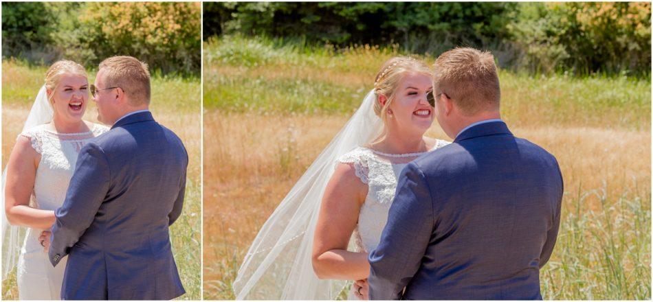 1st Look Bridals 050 950x440 Community Center, Lopez Island Wedding