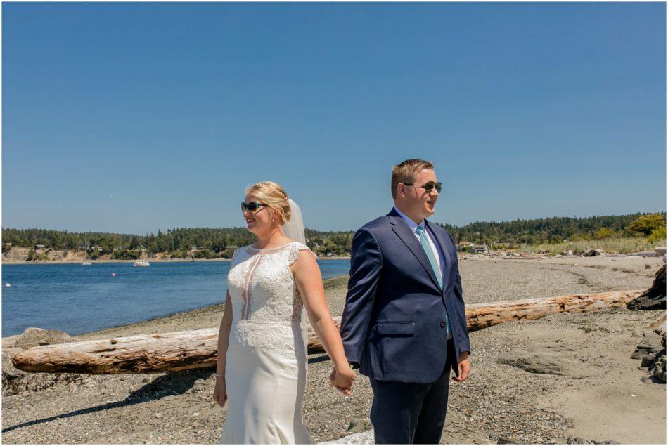 1st Look Bridals 081 950x635 Community Center, Lopez Island Wedding