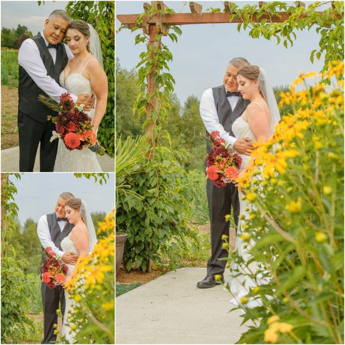 Bridals 069 701x700 Winding Path Gardens Summer Wedding