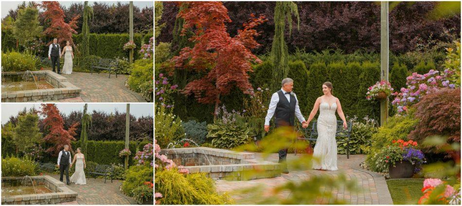 Bridals 175 950x425 Winding Path Gardens Summer Wedding