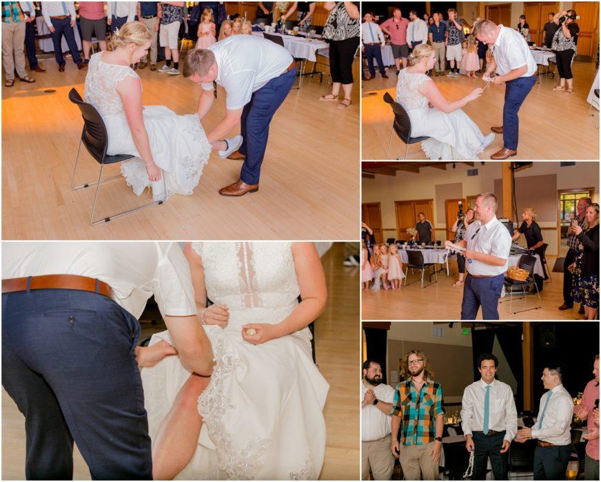 Cake Shoe Game and Tosses 122 872x700 Community Center, Lopez Island Wedding