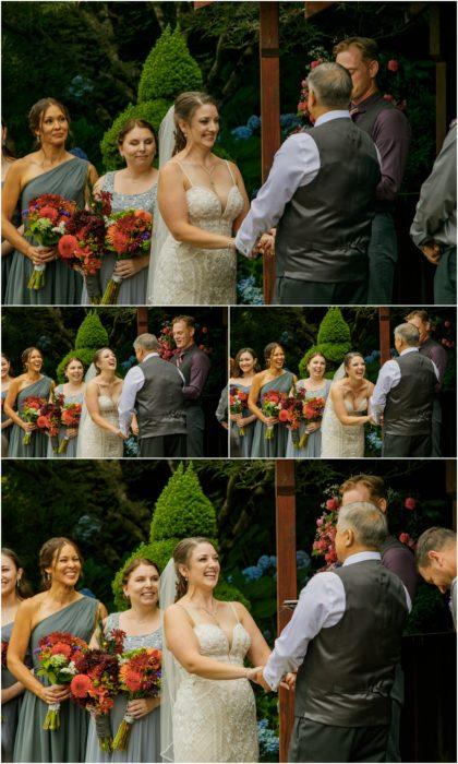 Ceremony 122 1 420x700 Winding Path Gardens Summer Wedding