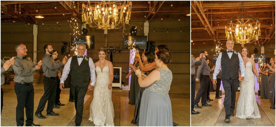 Entrance Cake Toasts and Tosses 033 950x440 Winding Path Gardens Summer Wedding