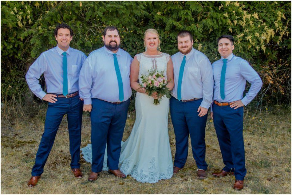 Groomsmen Bridesmaids 056 950x635 Community Center, Lopez Island Wedding