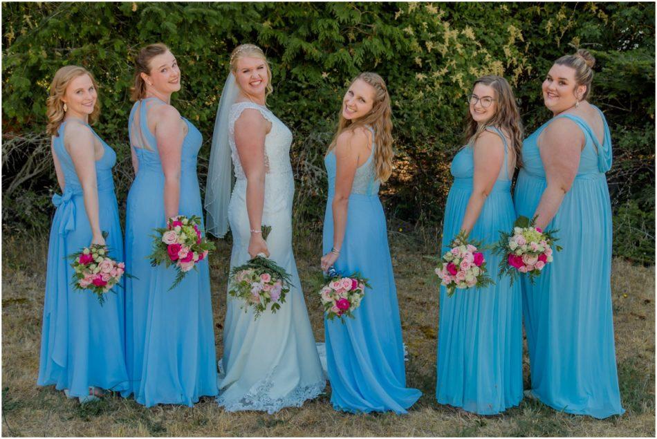 Groomsmen Bridesmaids 085 950x635 Community Center, Lopez Island Wedding