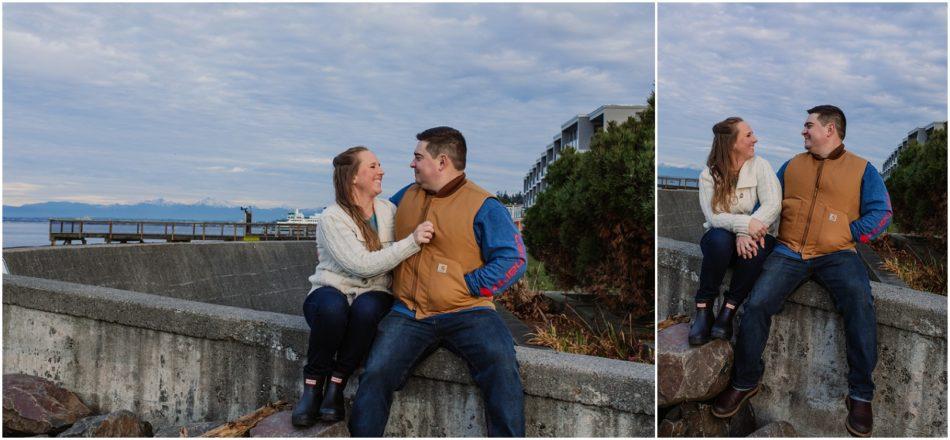 Stephanie Will 048 950x440 Mukilteo Lighthouse Beach Couples Session