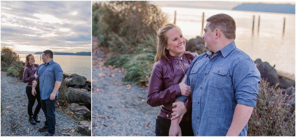 Stephanie Will 069 950x440 Mukilteo Lighthouse Beach Couples Session