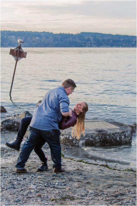 Stephanie Will 095 468x700 Mukilteo Lighthouse Beach Couples Session