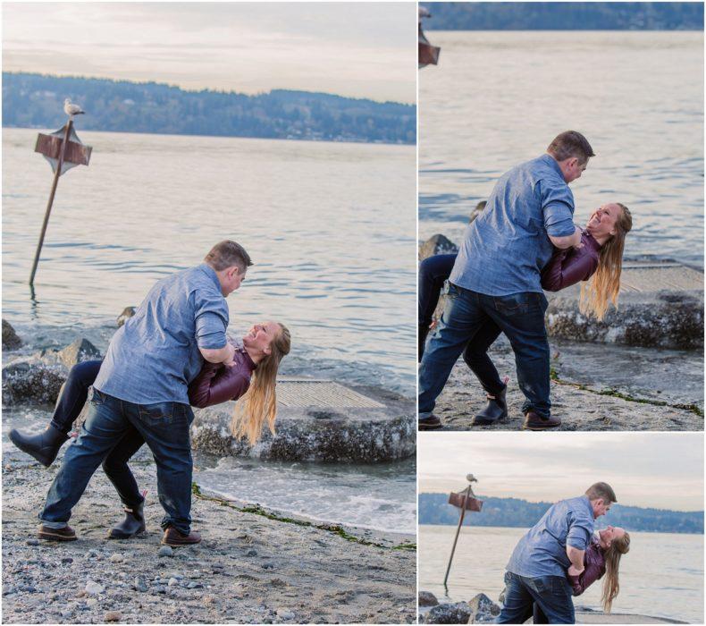 Stephanie Will 096 790x700 Mukilteo Lighthouse Beach Couples Session