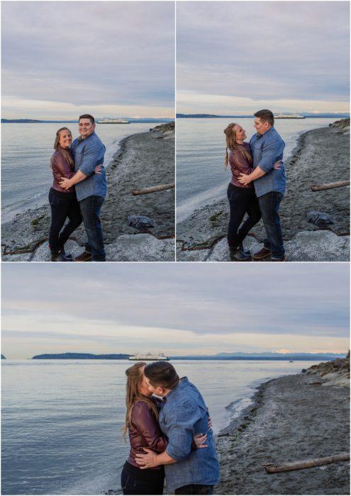 Stephanie Will 141 495x700 Mukilteo Lighthouse Beach Couples Session